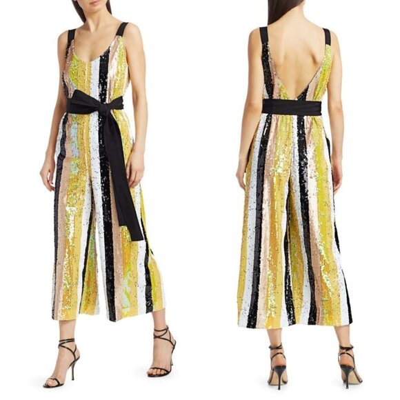 Staud Puli Sequin Jumpsuit